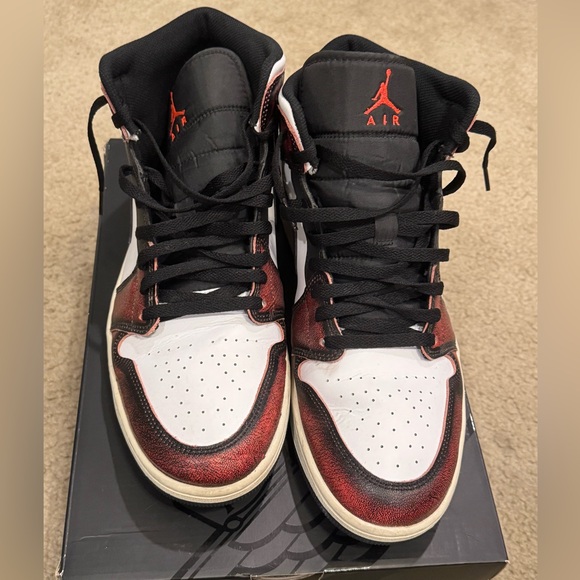 Jordan 1 mid wear away Chicago - Picture 6 of 9